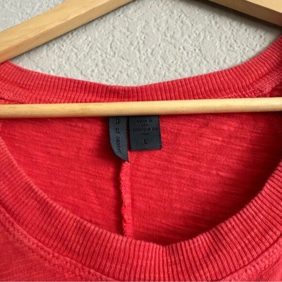 Anthropologie Left Of Center Orange Midi Knit Dress Large - Boho Chic, - Picture 5 of 8